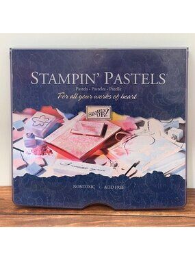 Stampin Pastels 48-Color Chalk Set For Crafting & Scrapbooking Non-Toxic & Acid-